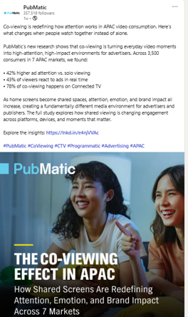 The LinkedIn launch post